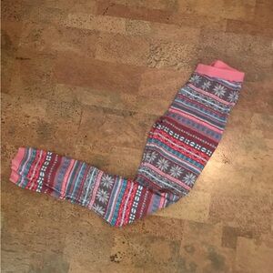 Mossimo Multicolor Winter Leggings; Small